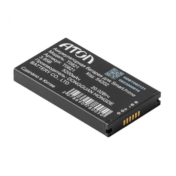 Аккумулятор для терминала АТОЛ Smart.Prime (5200 мАч) артикул 54202                  