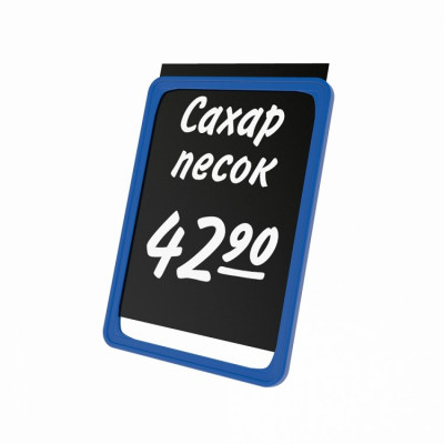 Табличка для нанесения надписей меловым маркером A4, черная