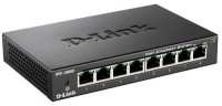 Коммутатор D-Link (DES-1008D/L2A) 8-портов 10/100Mbit/s UNMANAGED