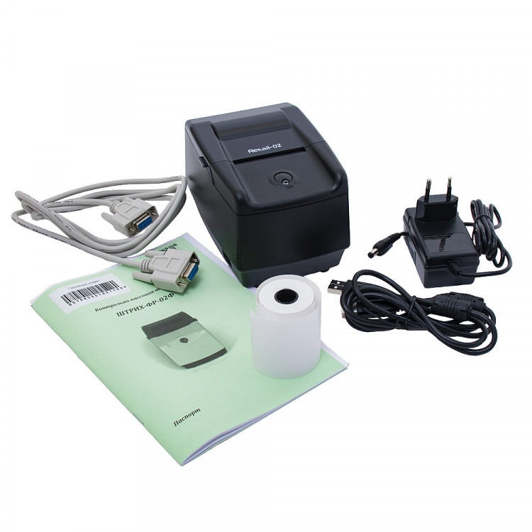 РИТЕЙЛ-02Ф RS/USB без ФН с автоотрезчиком артикул 4840             РИТЕЙЛ-02Ф (У) USB/COM с раз. ДЯ с автоотрезчиком (черный) без ФН     