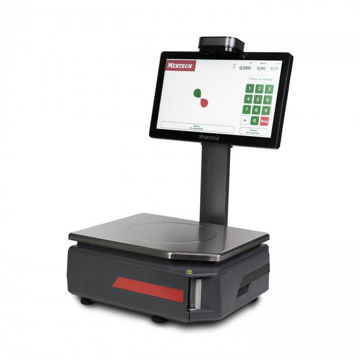 Весы с печатью этикеток M-ER 722PM-32,5 ( VISION-AI, 14', USB, Ethernet, Wi-Fi) артикул 3953