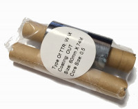 Термо-трансферная лента 60мм*74м Black, Wax, Out, 0,5"