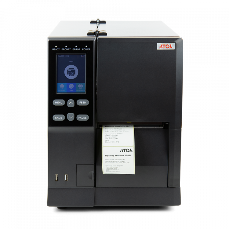 Промышленный принтер этикеток АТОЛ TT631 203 dpi артикул 60100                  