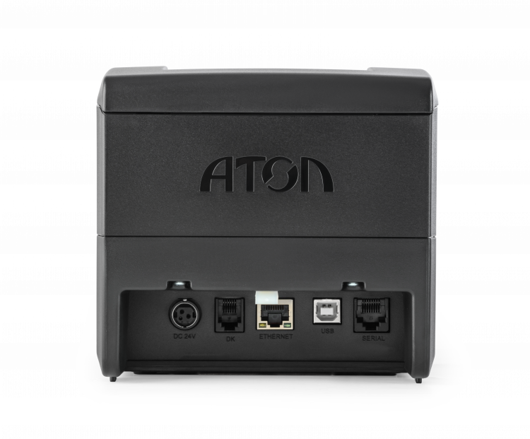 АТОЛ 25Ф Черный Без ФН USB. RS-232 Ethernet 5.0 артикул 50303                  