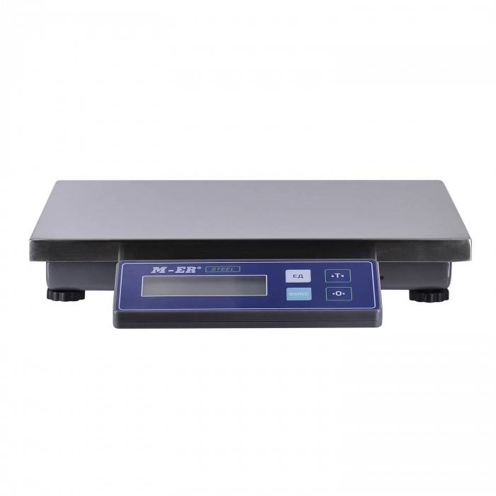 Фасовочные настольные весы M-ER 224 AF-32.5 STEEL LCD USB 