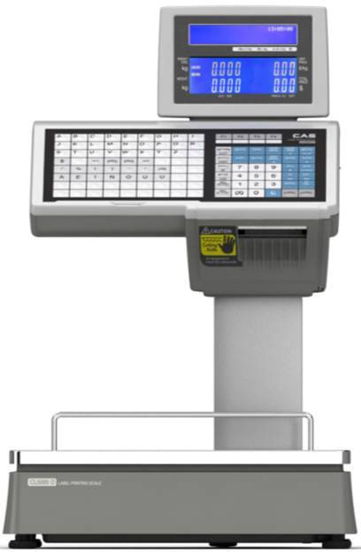 Весы с печатью этикеток CAS CL5000D (TCP/IP) 