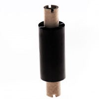 Термо-трансферная лента 64мм*74м Black, Wax, Out, 0,5 втулка 110 мм