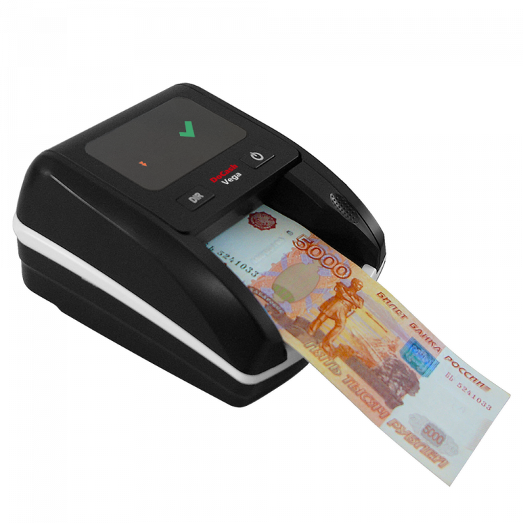 Автоматический детектор банкнот DoCash Vega RUB артикул 13566             с АКБ     
