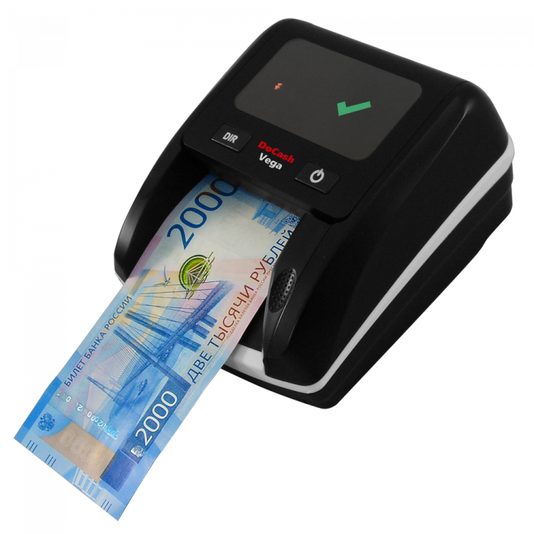Автоматический детектор банкнот DoCash Vega RUB артикул 13566             с АКБ     