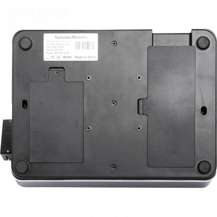 Сенсорный терминал PayTor Hammer, Celeron J4125 артикул H-312-4410-10x             DDR4 4 Гб, 2,5