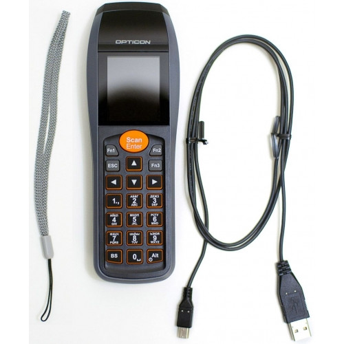 Терминал сбора данных Opticon SMART (1D сканер, русская клавиатура, ПО MobileLogistics, АКБ, USB кабель)